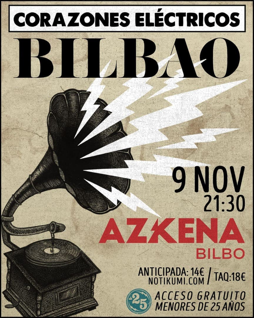 Corazones Eléctricos en Bilbao