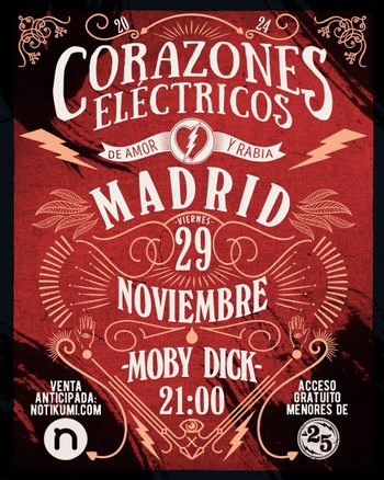 Corazones Eléctricos en Madrid