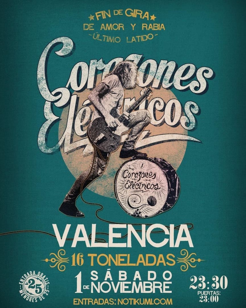 Fin de gira de Corazones Eléctricos