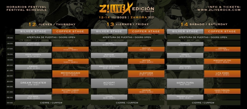 Z Live Horarios
